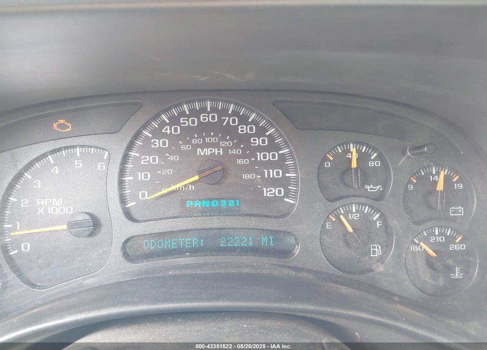 2004 GMC SIERRA 2500HD VIN: 1GTHK24U94E121902