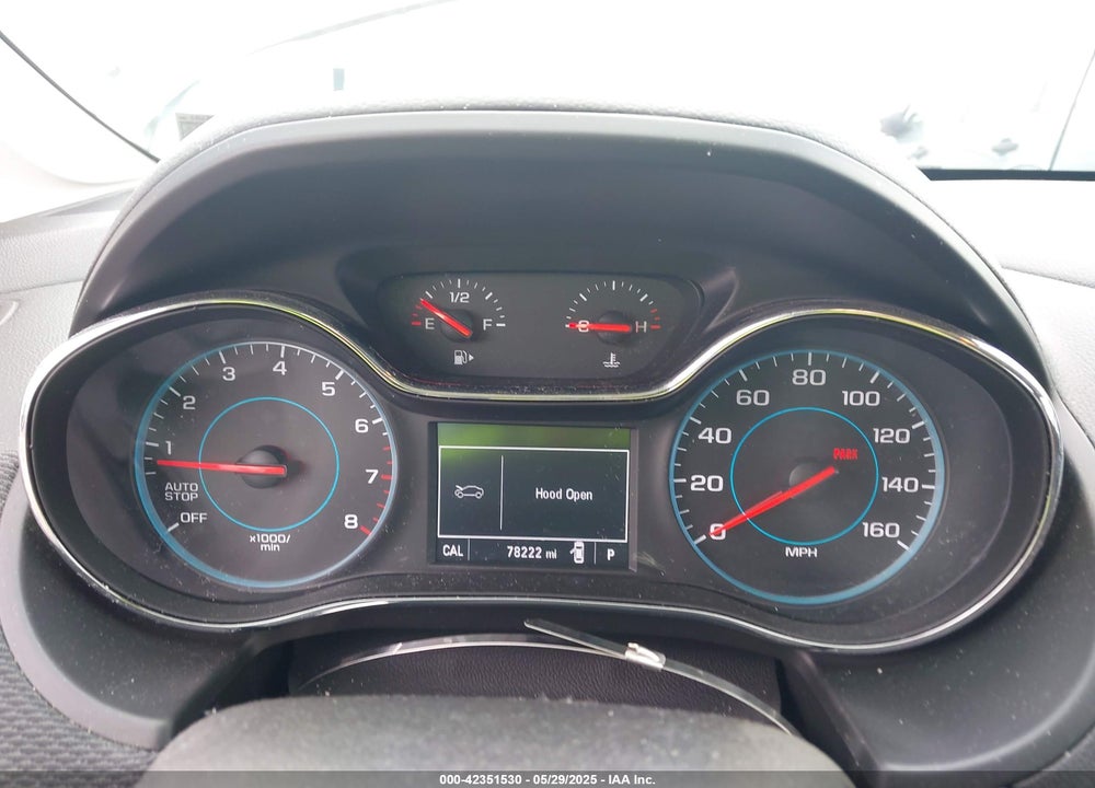 2016 CHEVROLET CRUZE VIN: 1G1BE5SM2G7268520