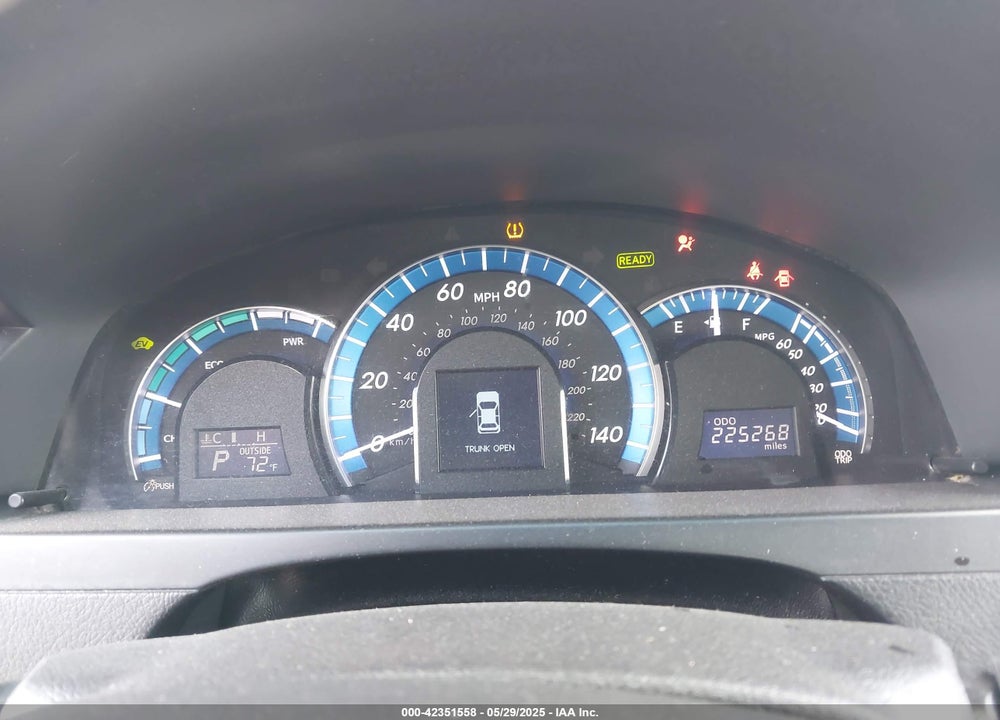 2014 TOYOTA CAMRY HYBRID LE VIN: 4T1BD1FKXEU136790