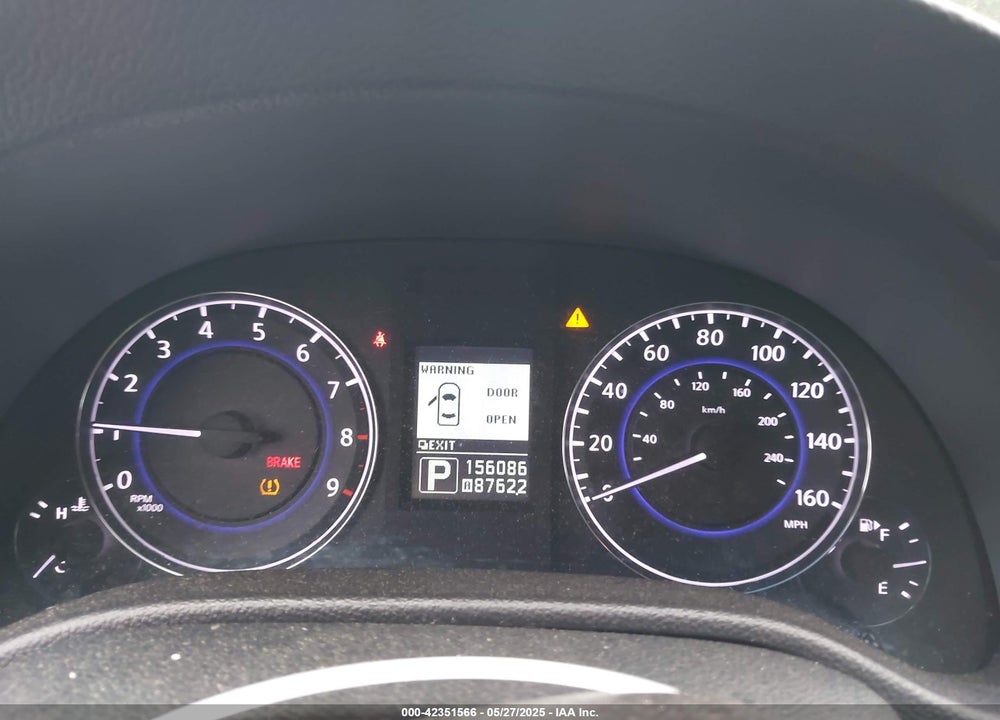 2011 INFINITI G37X VIN: JN1CV6AR4BM404481