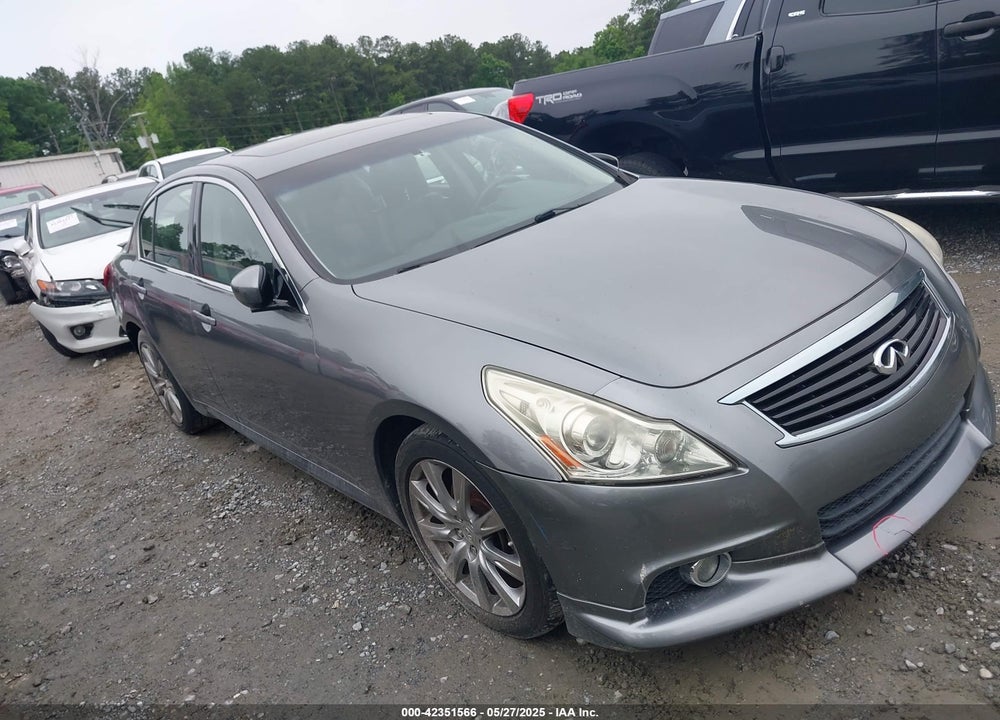 2011 INFINITI G37X VIN: JN1CV6AR4BM404481