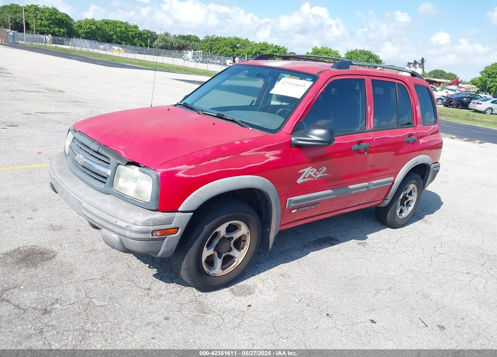 2003 CHEVROLET TRACKER HARD TOP ZR2 VIN: 2CNBJ734736914220