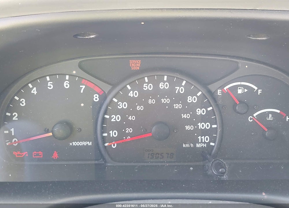2003 CHEVROLET TRACKER HARD TOP ZR2 VIN: 2CNBJ734736914220