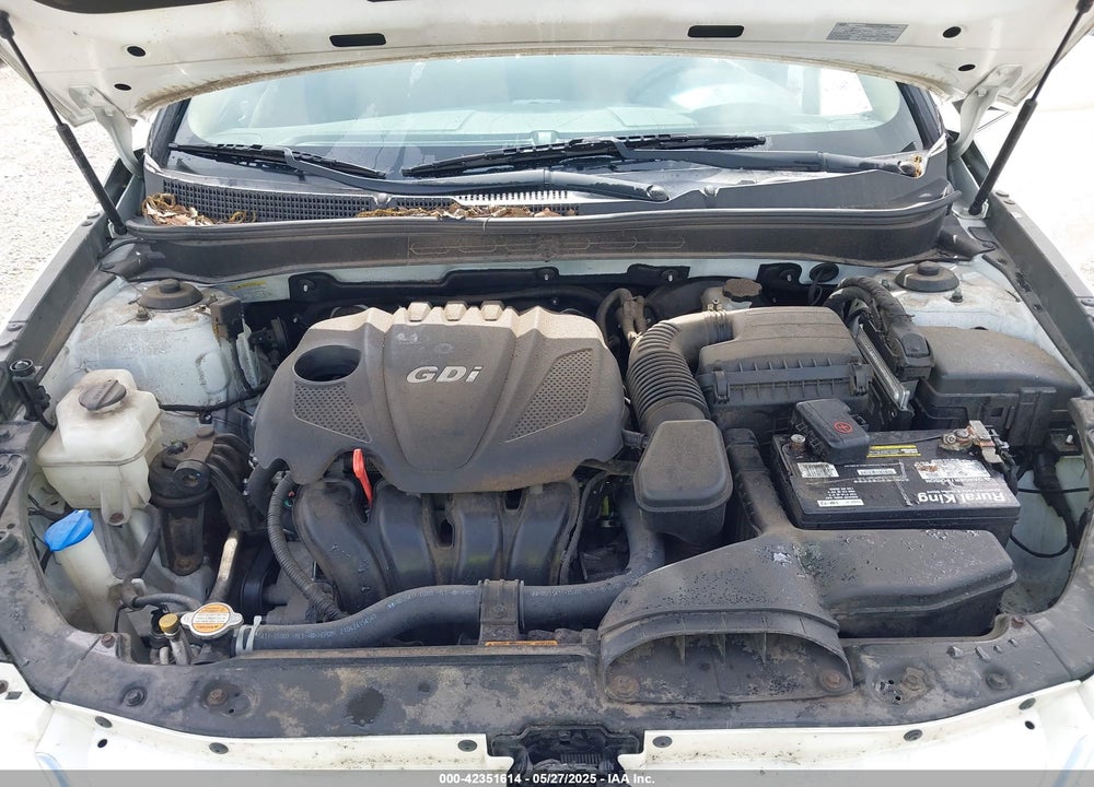 2013 HYUNDAI SONATA GLS VIN: 5NPEB4AC0DH526864