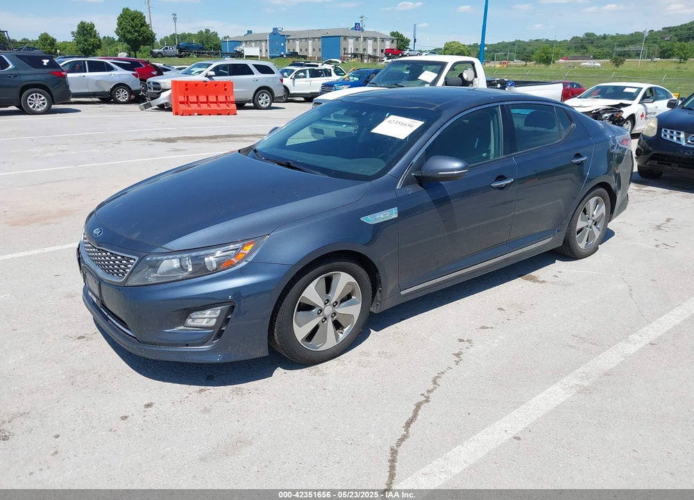 2014 KIA OPTIMA HYBRID VIN: KNAGN4ADXE5066734
