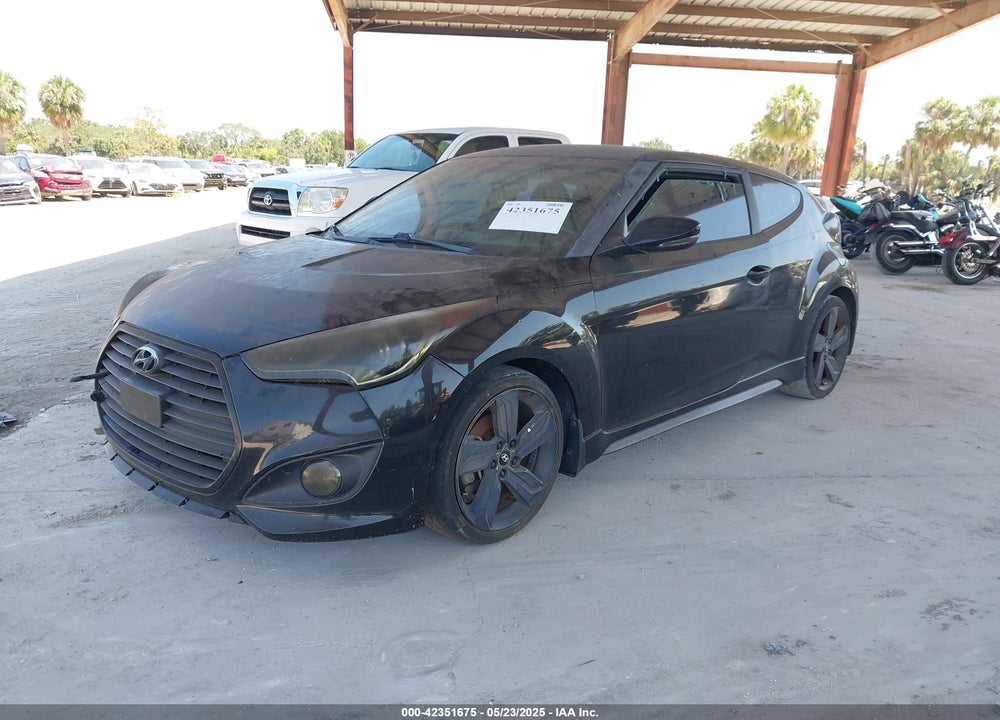 2014 HYUNDAI VELOSTER VIN: KMHTC6AE0EU210837