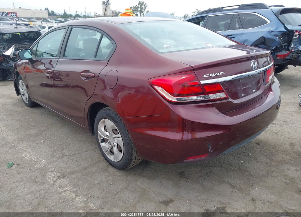2015 HONDA CIVIC VIN: 19XFB2F56FE212887