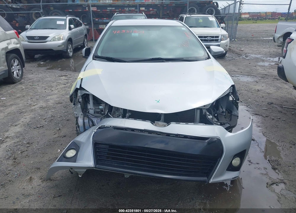 2016 TOYOTA COROLLA VIN: 5YFBURHE3GP561455