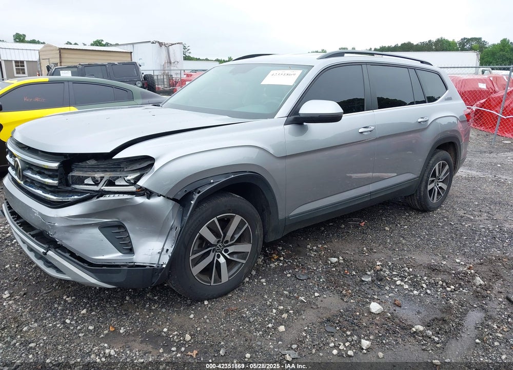 2022 VOLKSWAGEN ATLAS VIN: 1V2DP2CA2NC531329