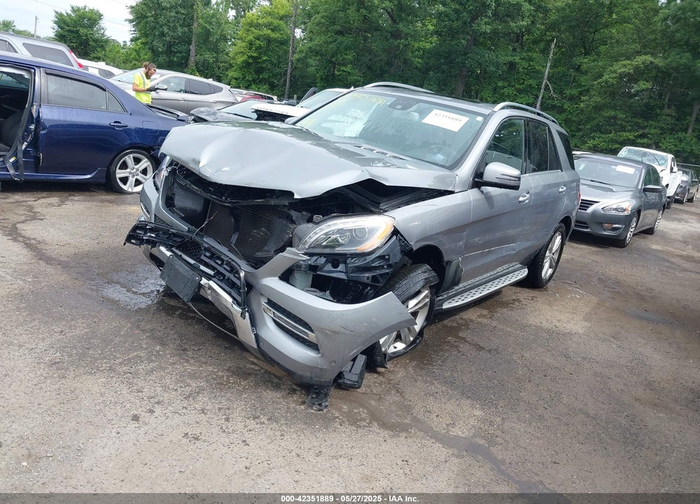 2015 MERCEDES-BENZ ML 350 VIN: 4JGDA5HB4FA496808