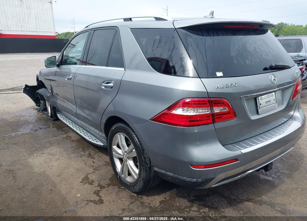 2015 MERCEDES-BENZ ML 350 VIN: 4JGDA5HB4FA496808