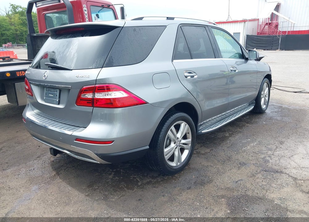 2015 MERCEDES-BENZ ML 350 VIN: 4JGDA5HB4FA496808