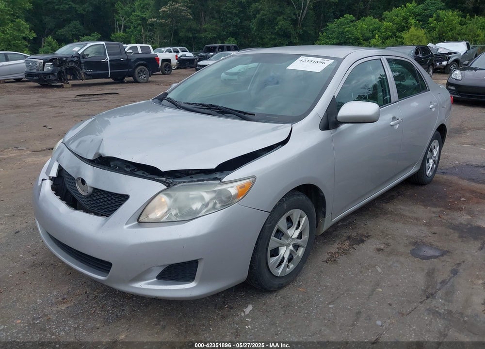 2010 TOYOTA COROLLA LE VIN: 2T1BU4EE6AC514158