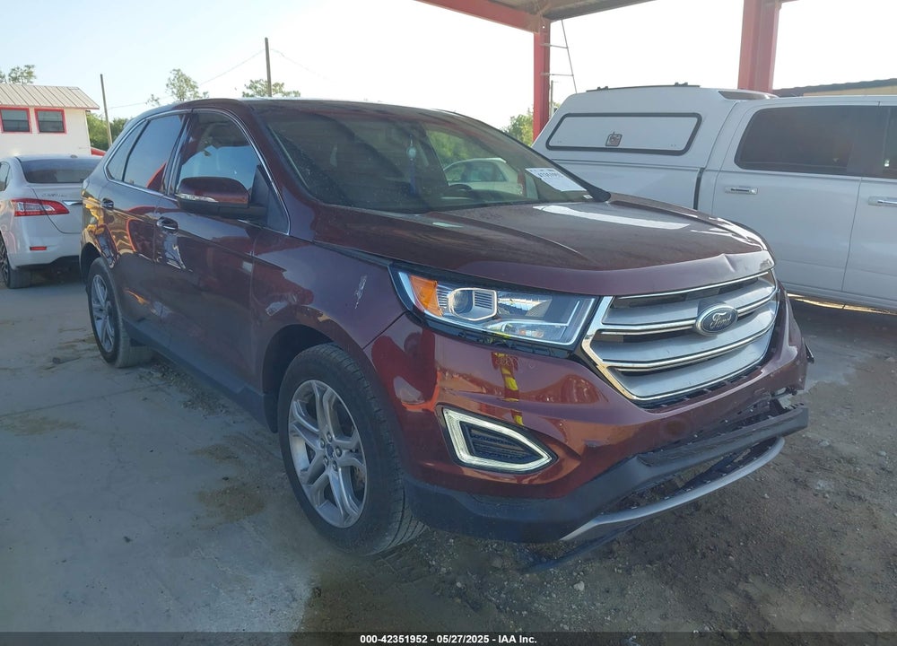 2016 FORD EDGE TITANIUM VIN: 2FMPK3K91GBB57725