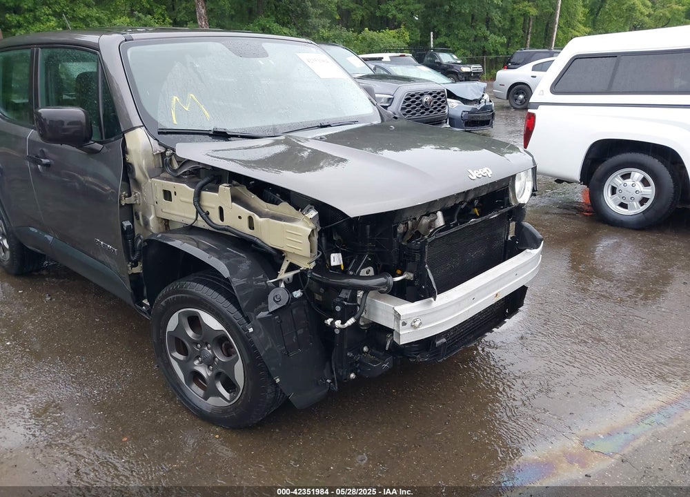 2016 JEEP RENEGADE VIN: ZACCJBAW0GPC63781