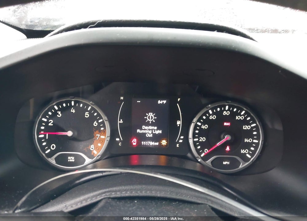 2016 JEEP RENEGADE VIN: ZACCJBAW0GPC63781