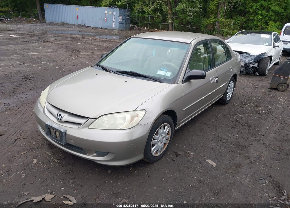 2004 HONDA CIVIC LX VIN: 2HGES16584H503514