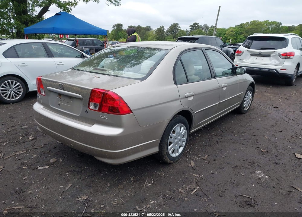 2004 HONDA CIVIC LX VIN: 2HGES16584H503514