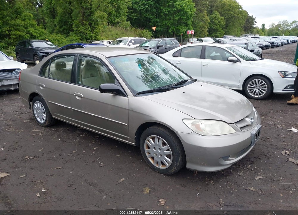 2004 HONDA CIVIC LX VIN: 2HGES16584H503514
