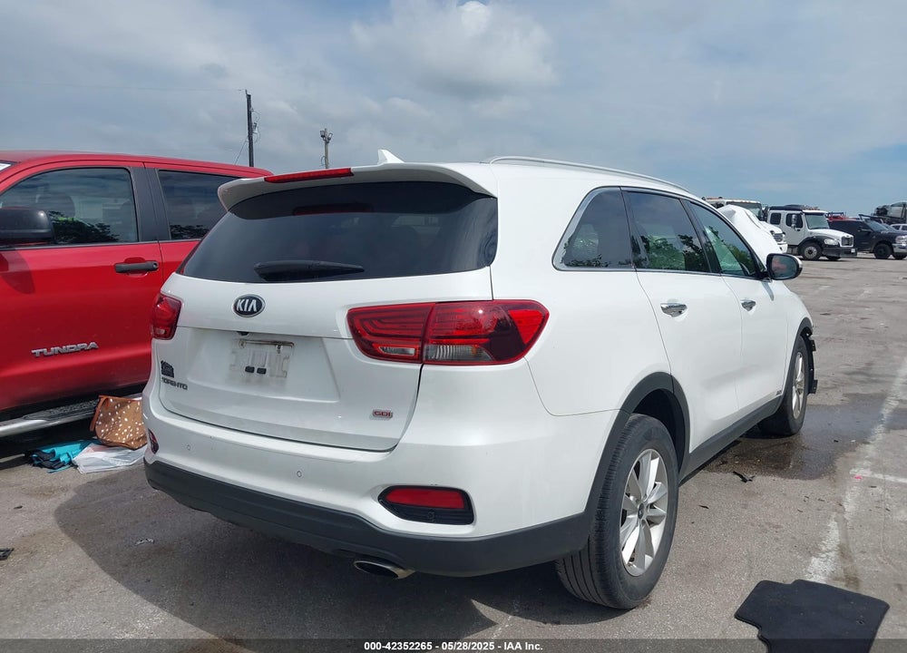 2019 KIA SORENTO 2.4L LX VIN: 5XYPGDA33KG440074