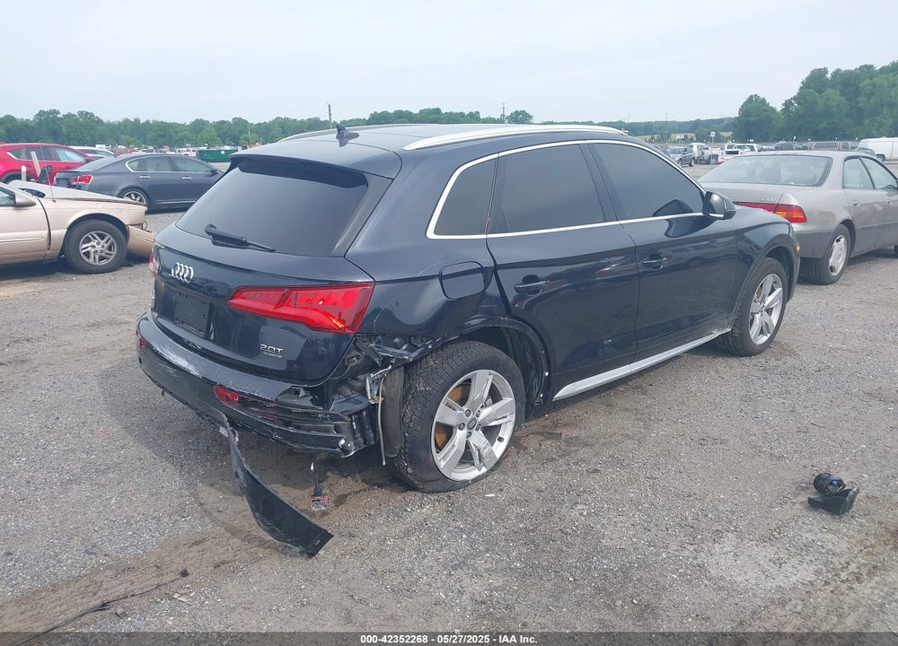 2018 AUDI Q5 2.0T PREMIUM/2.0T TECH PREMIUM VIN: WA1BNAFY5J2162641