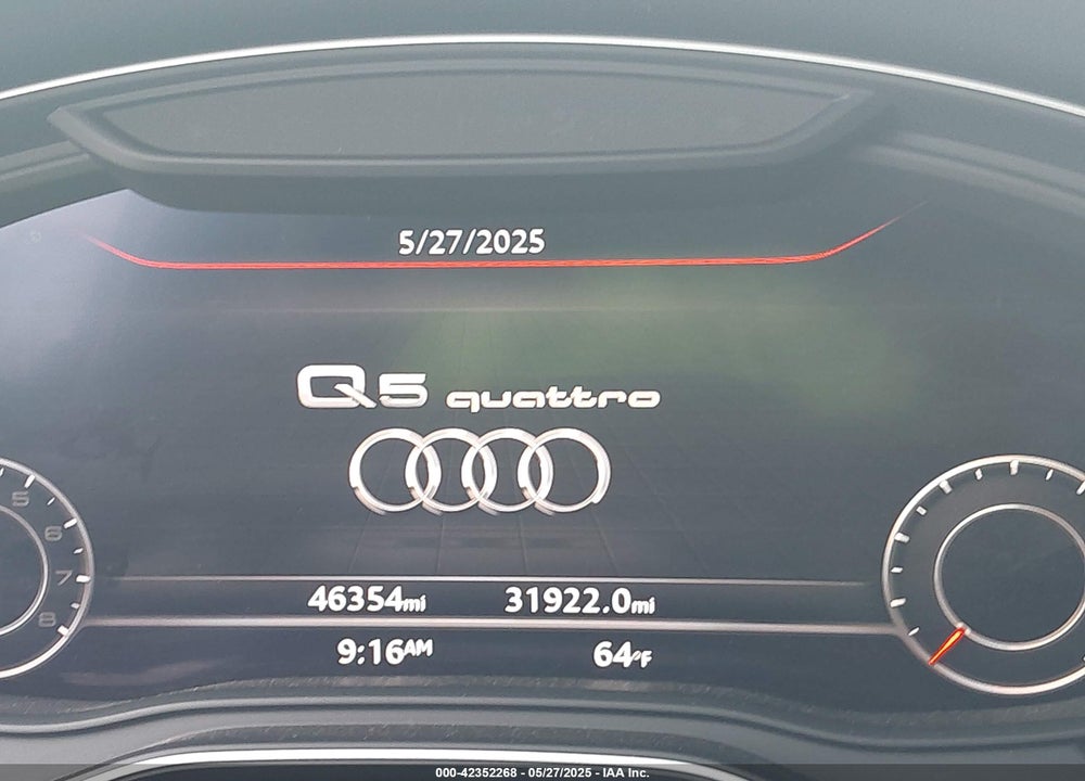 2018 AUDI Q5 2.0T PREMIUM/2.0T TECH PREMIUM VIN: WA1BNAFY5J2162641