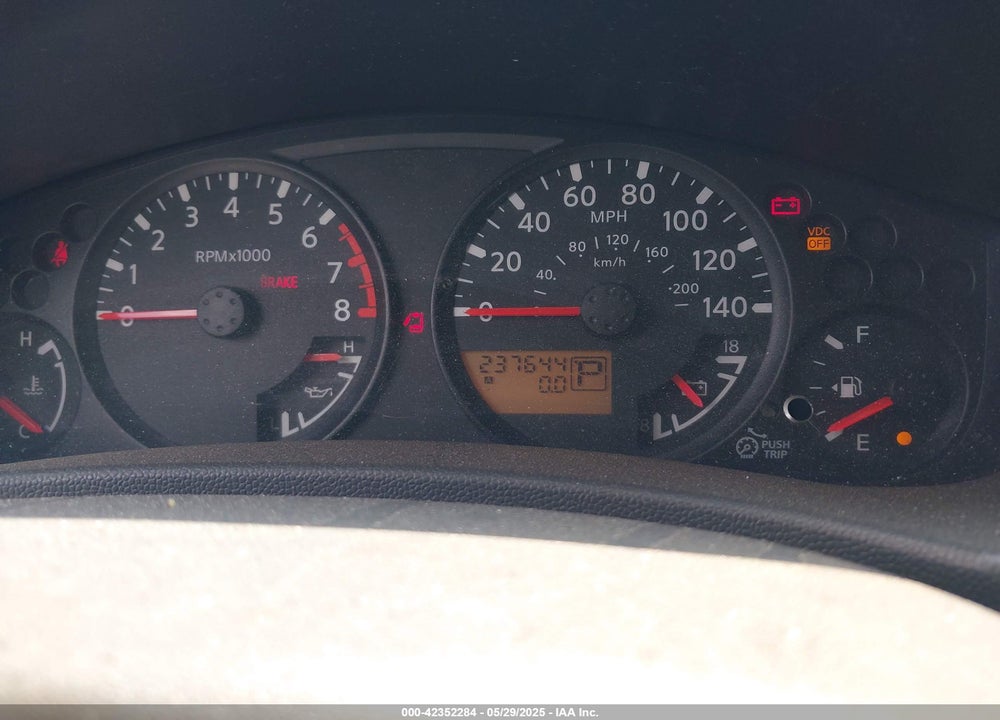 2006 NISSAN XTERRA X VIN: 5N1AN08U36C531192