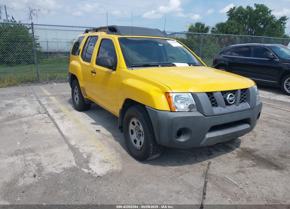 2006 NISSAN XTERRA X VIN: 5N1AN08U36C531192
