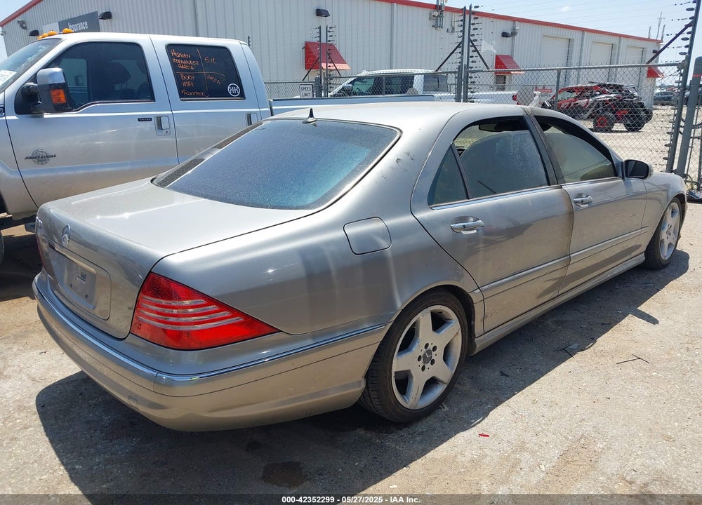 2003 MERCEDES-BENZ S 430 VIN: WDBNG70J23A376067