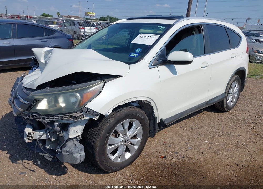 2013 HONDA CR-V EX-L VIN: 5J6RM3H77DL049726