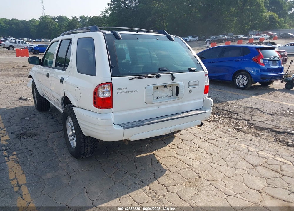2002 ISUZU RODEO LS 3.2L V6/LSE 3.2L V6/S 3.2L V6 VIN: 4S2CK58W524321108