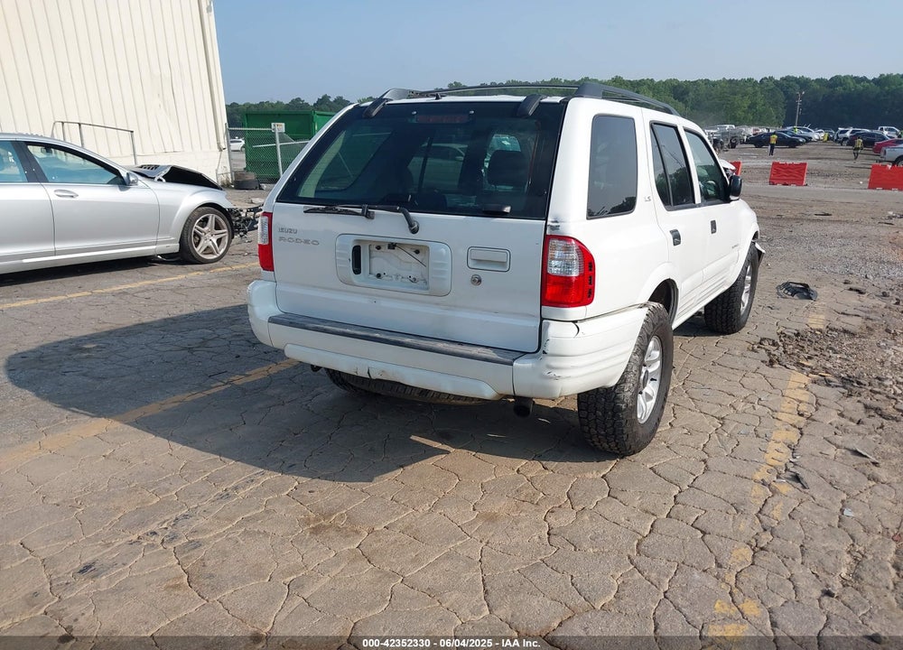 2002 ISUZU RODEO LS 3.2L V6/LSE 3.2L V6/S 3.2L V6 VIN: 4S2CK58W524321108