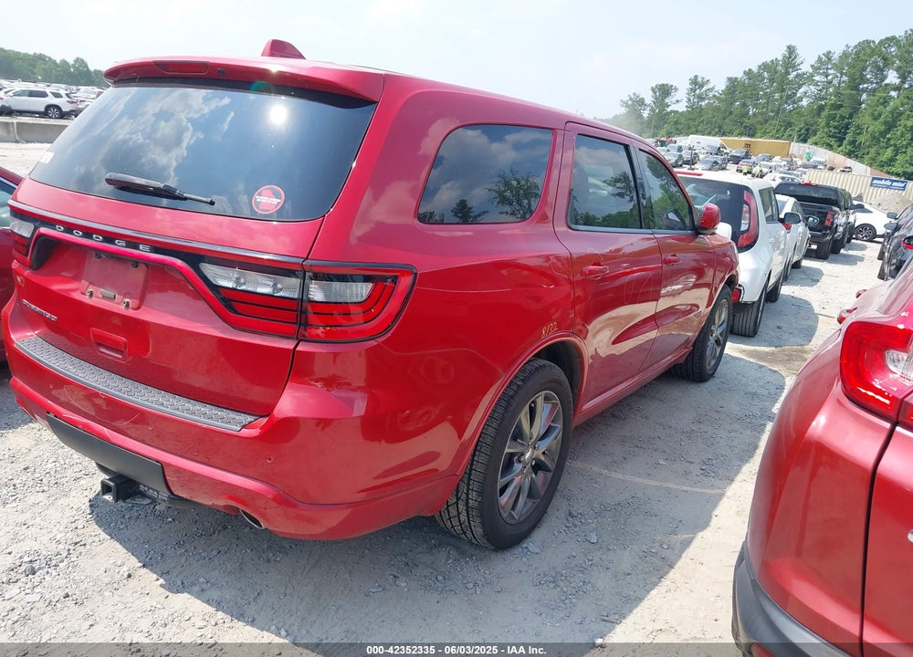 2015 DODGE DURANGO VIN: 1C4RDHAG9FC194475