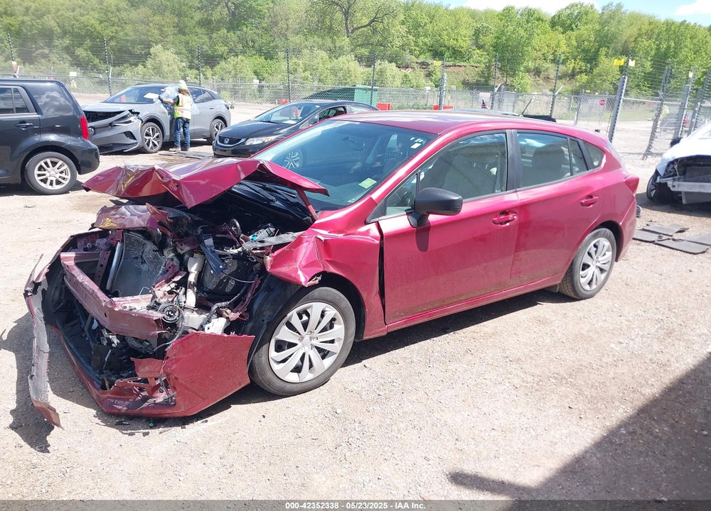 2019 SUBARU IMPREZA 2.0I VIN: 4S3GTAA64K3704251