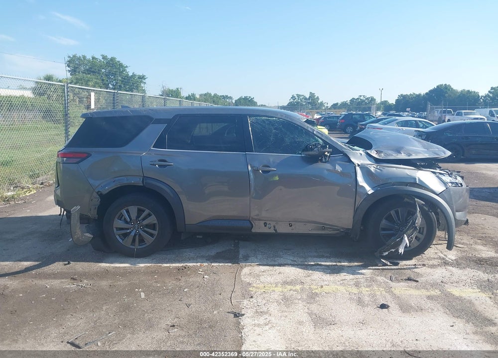 2022 NISSAN PATHFINDER S 2WD VIN: 5N1DR3AAXNC229996