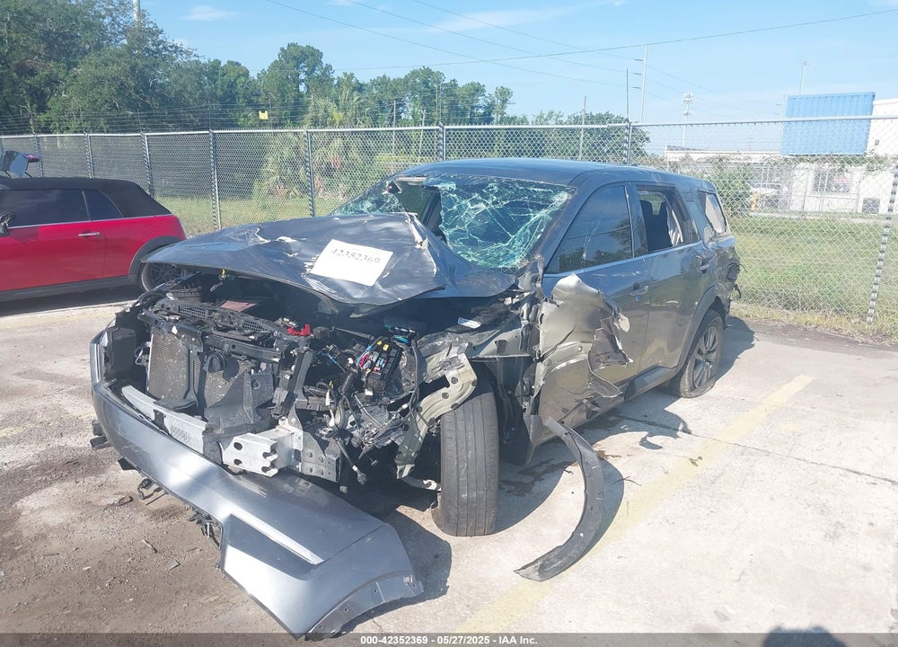 2022 NISSAN PATHFINDER S 2WD VIN: 5N1DR3AAXNC229996