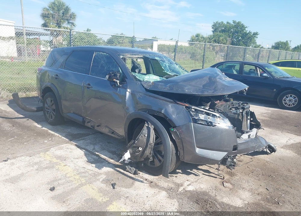 2022 NISSAN PATHFINDER S 2WD VIN: 5N1DR3AAXNC229996