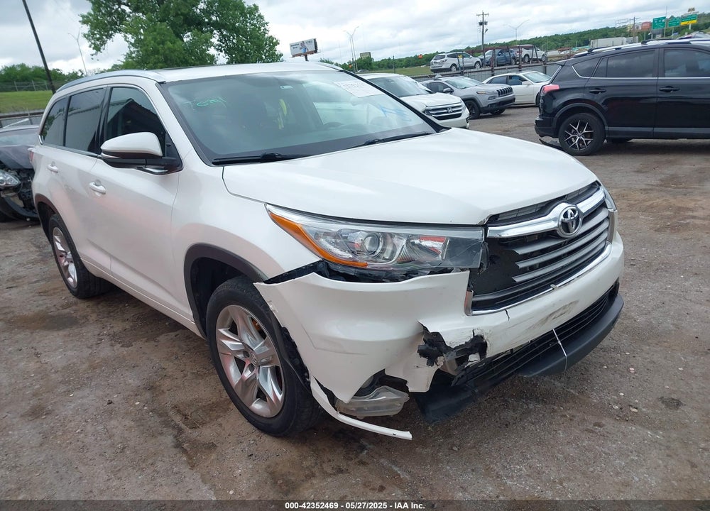 2015 TOYOTA HIGHLANDER LIMITED PLATINUM V6/LIMITED V6 VIN: 5TDYKRFH8FS056465