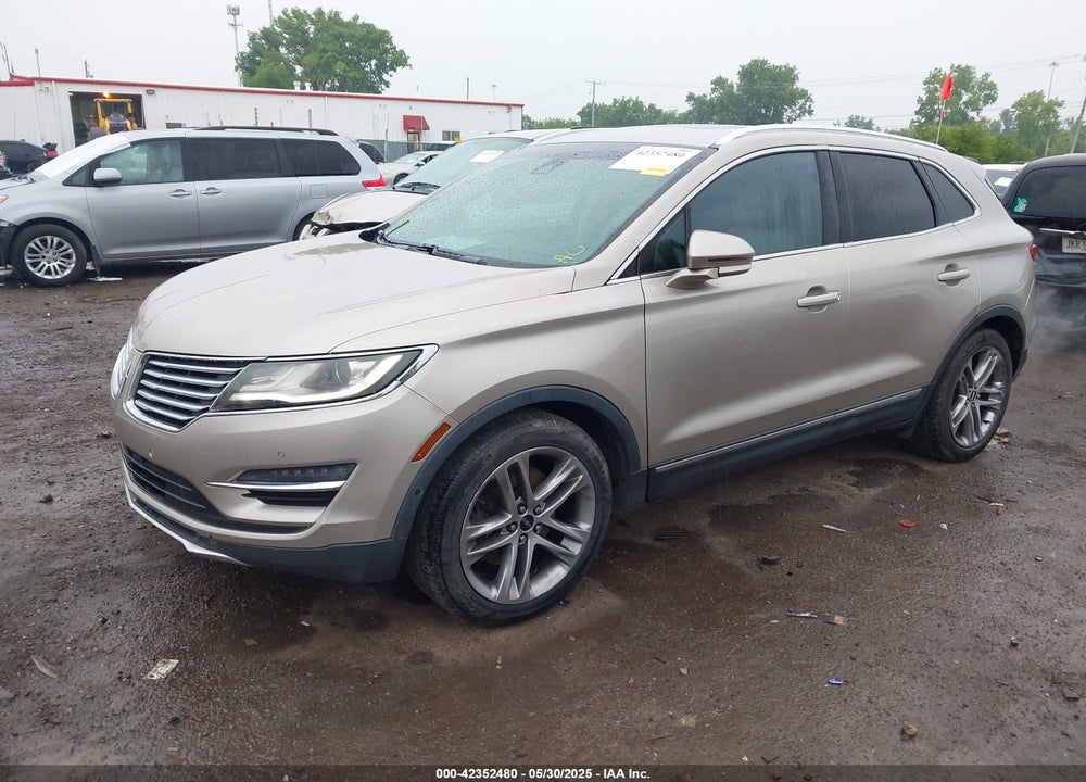 2015 LINCOLN MKC VIN: 5LMTJ2AH6FUJ08692