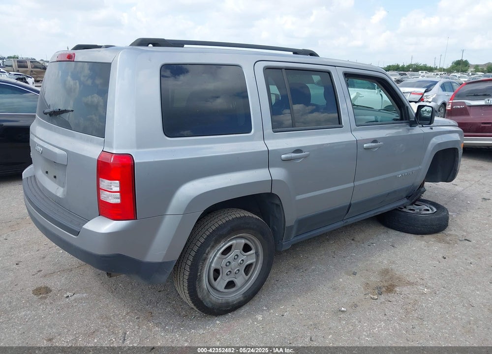 2016 JEEP PATRIOT VIN: 1C4NJRBBXGD791971
