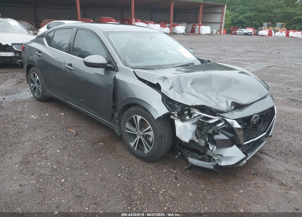 2021 NISSAN SENTRA SV XTRONIC CVT VIN: 3N1AB8CV7MY227527