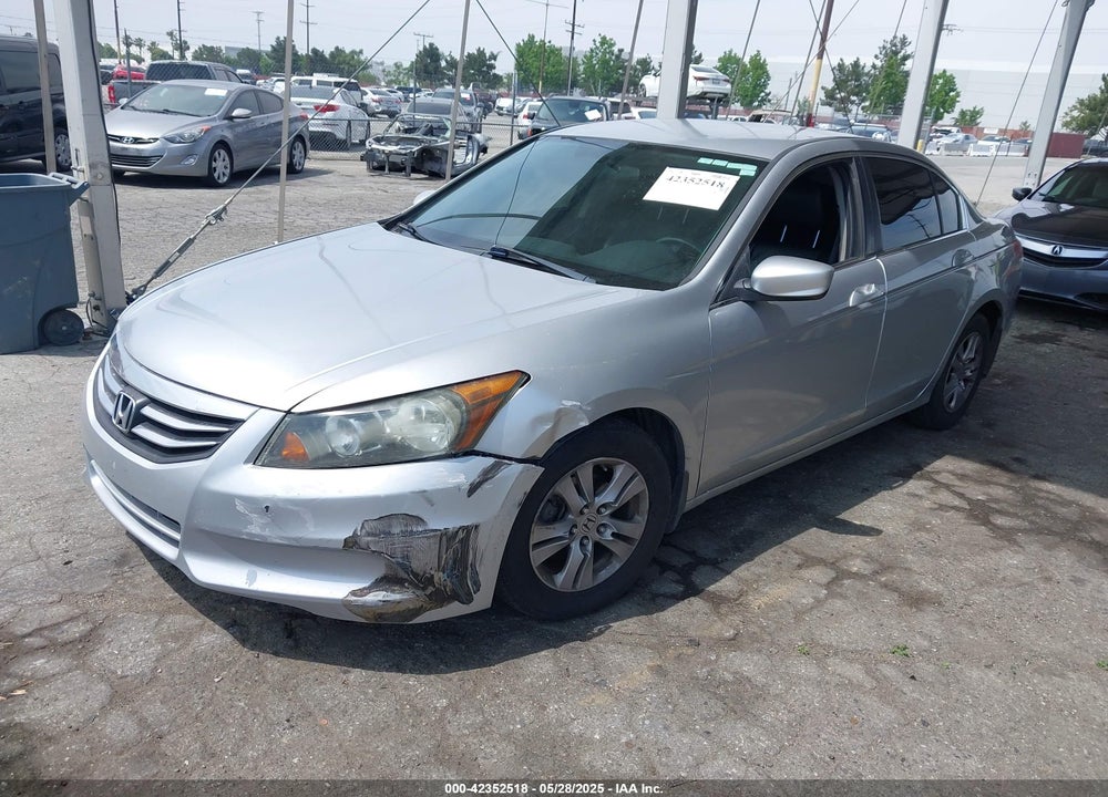 2012 HONDA ACCORD VIN: 1HGCP2F62CA075511