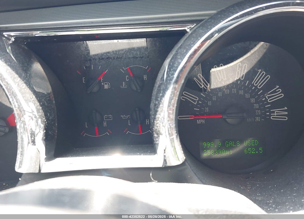 2007 FORD MUSTANG VIN: 1ZVFT82H875229667
