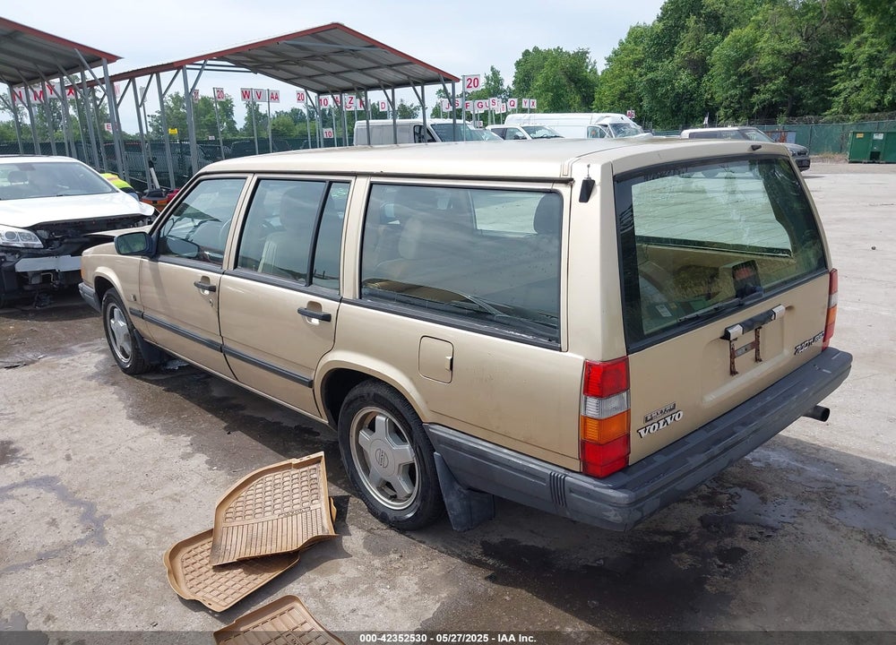 1991 VOLVO 740 SE VIN: YV1FA8753M2334311