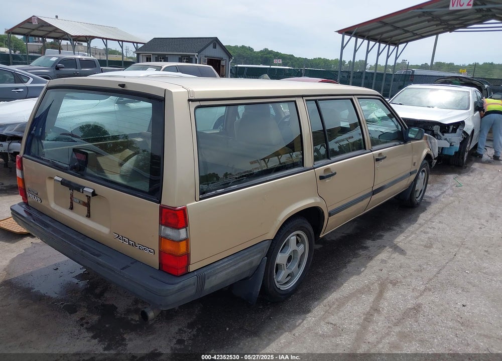 1991 VOLVO 740 SE VIN: YV1FA8753M2334311