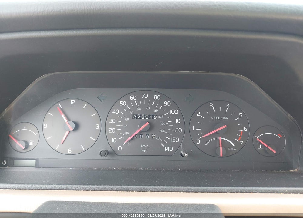 1991 VOLVO 740 SE VIN: YV1FA8753M2334311