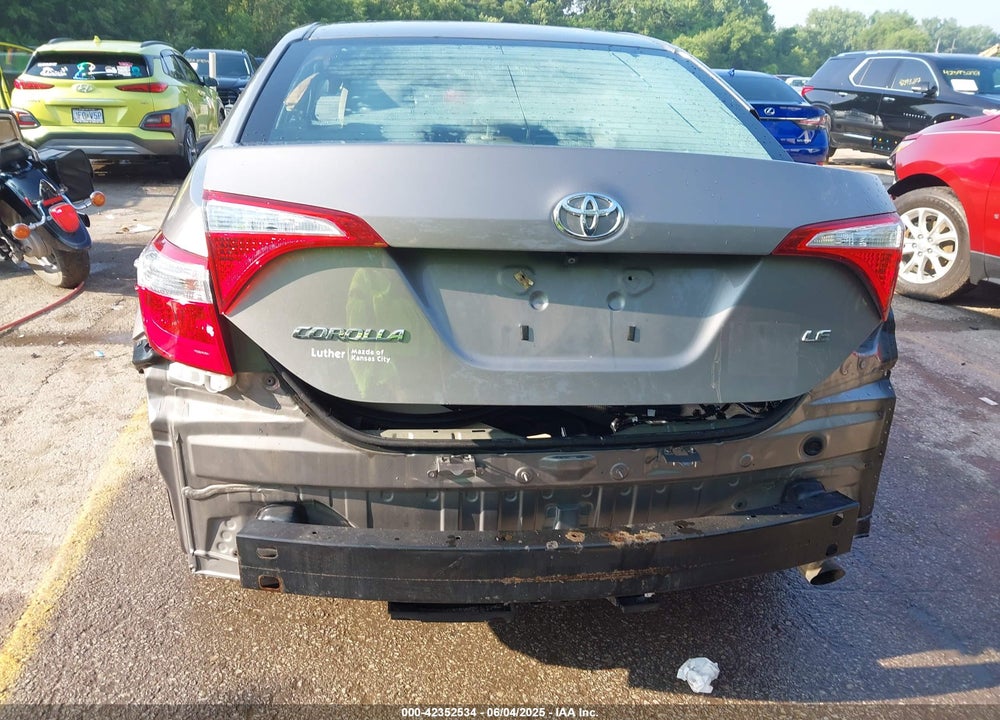 2016 TOYOTA COROLLA VIN: 2T1BURHE9GC590202