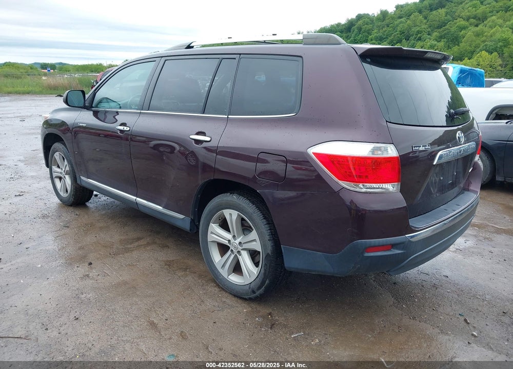 2013 TOYOTA HIGHLANDER VIN: 5TDDK3EHXDS259870