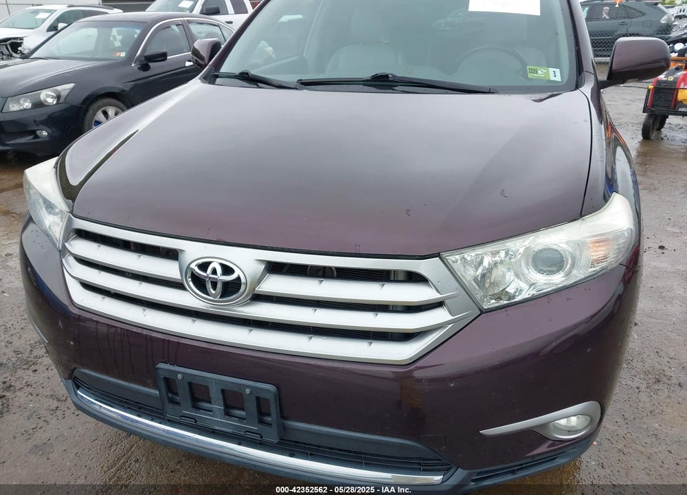 2013 TOYOTA HIGHLANDER VIN: 5TDDK3EHXDS259870