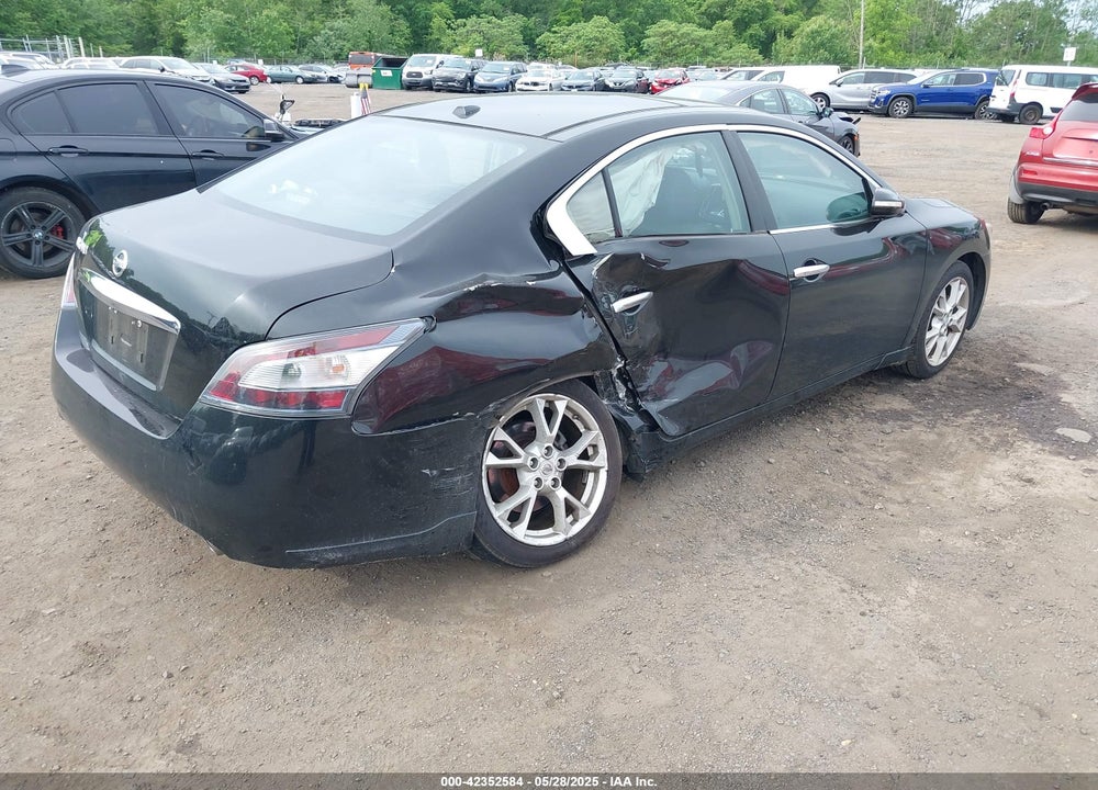 2012 NISSAN MAXIMA VIN: 1N4AA5AP6CC844398